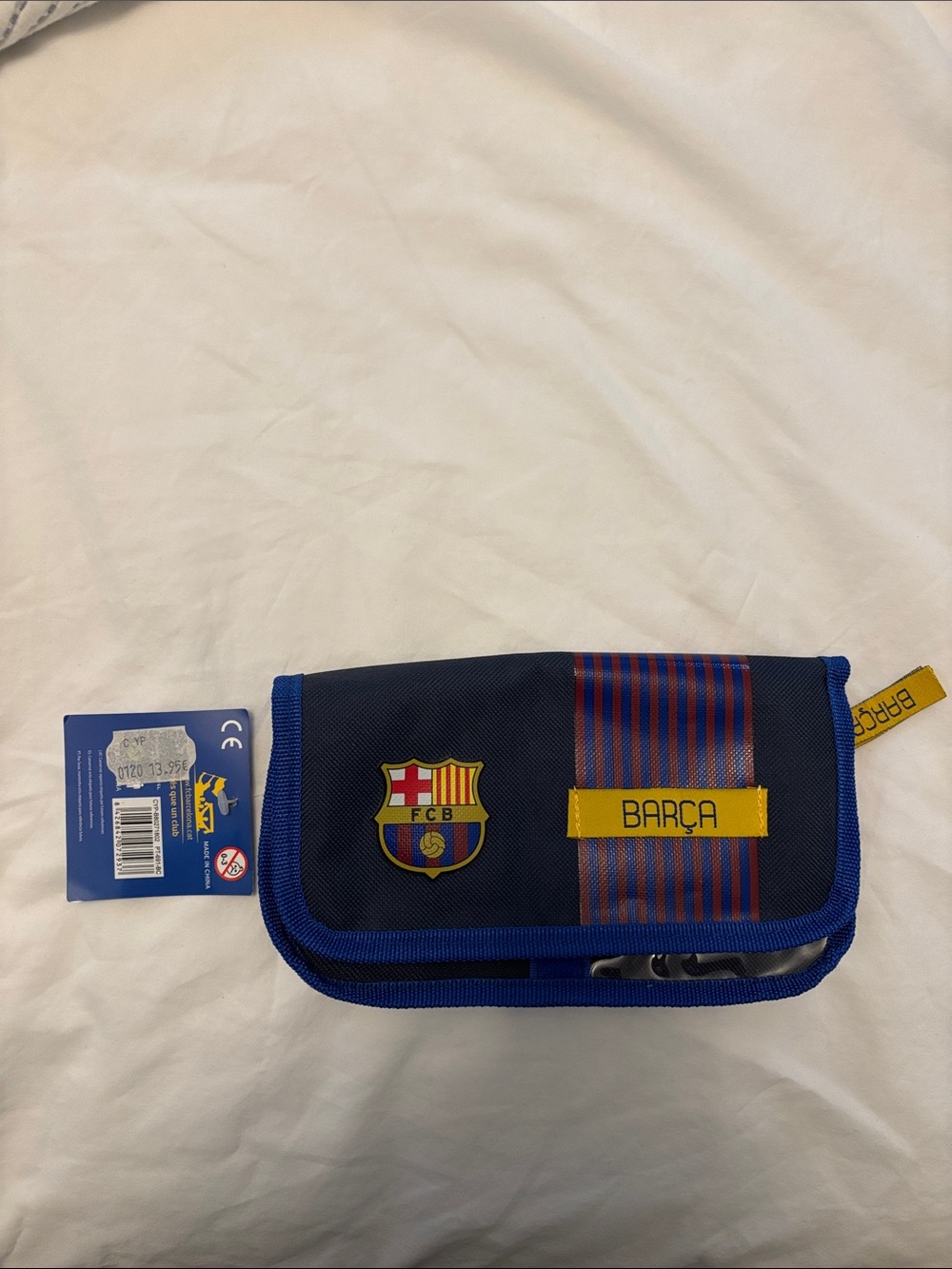 FC Barcelona Blue 'Barça' Pencil Case